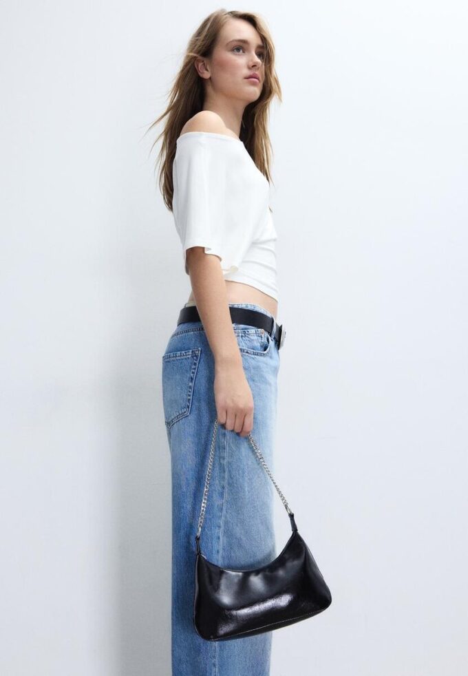 Sac à bandoulière avec chaînes