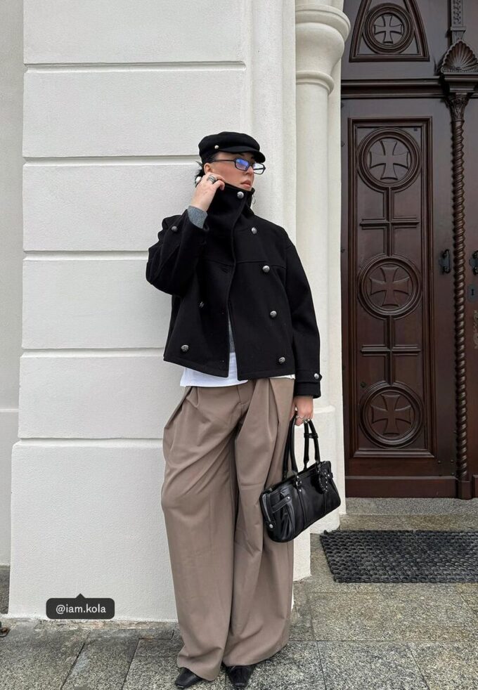 Sac à bandoulière avec détail en forme de cœur