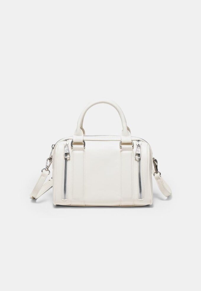 Sac à bandoulière avec détail zippé