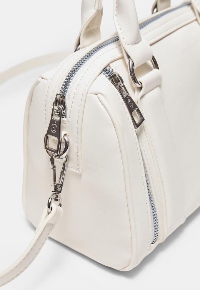 Sac à bandoulière avec détail zippé