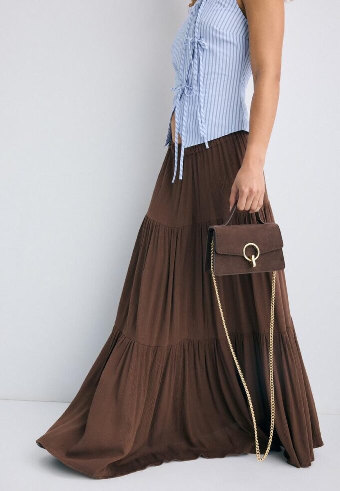 Sac à bandoulière avec fermoir rond Sac à bandoulière avec fermoir rond