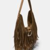 Sac à bandoulière avec franges et boucle Sac à bandoulière avec franges et boucle