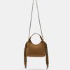 Sac à bandoulière avec franges sur les côtés Sac à bandoulière avec franges sur les côtés