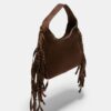 Sac à bandoulière avec franges sur les côtés Sac à bandoulière avec franges sur les côtés