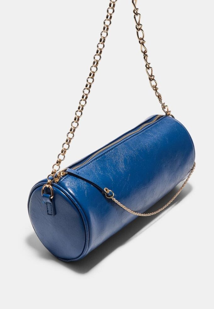 Sac à bandoulière avec poignée en chaîne Sac à bandoulière avec poignée en chaîne