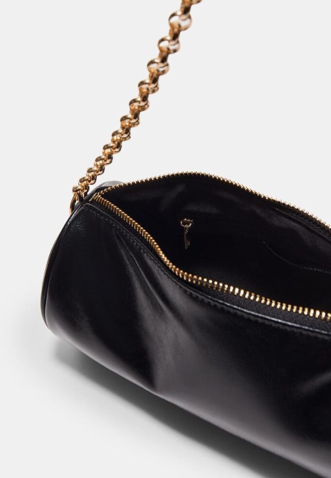 Sac à bandoulière avec poignée en chaîne Sac à bandoulière avec poignée en chaîne