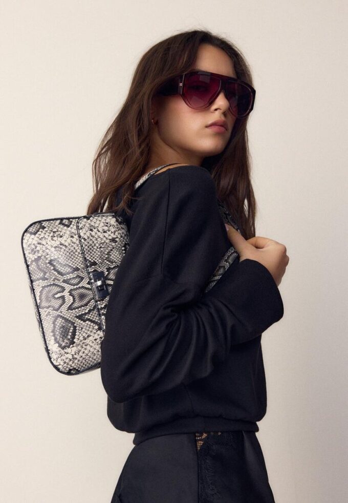 Sac à bandoulière avec rabat