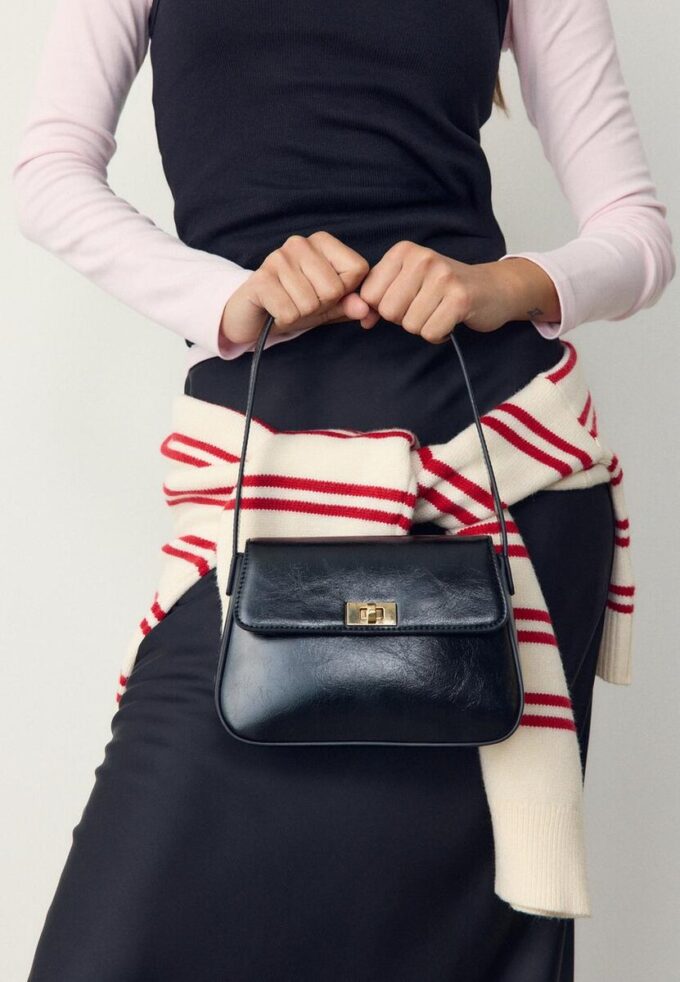 Sac à bandoulière avec rabat