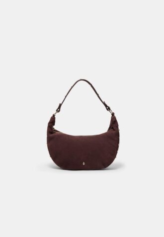 Sac à bandoulière clouté 100 % Cuir