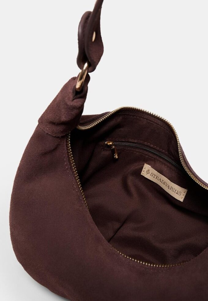 Sac à bandoulière clouté 100 % Cuir