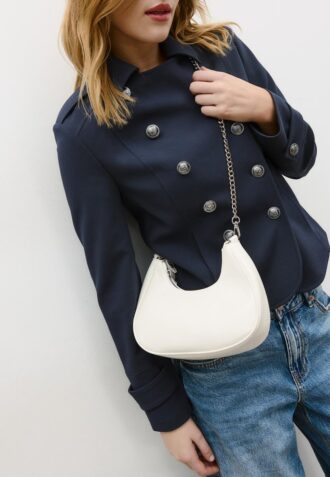 Sac à bandoulière demi-lune