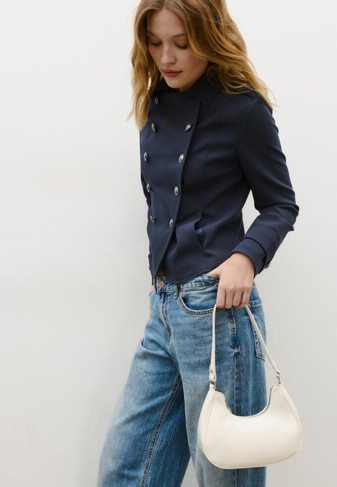 Sac à bandoulière demi-lune