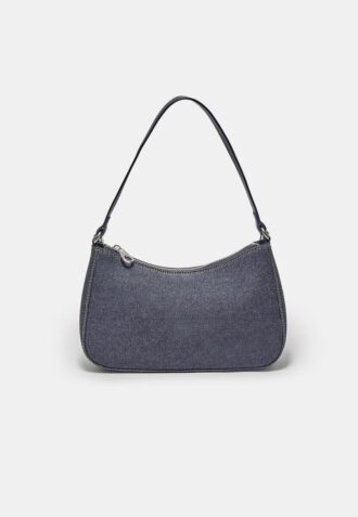 Sac à bandoulière demi-lune en denim