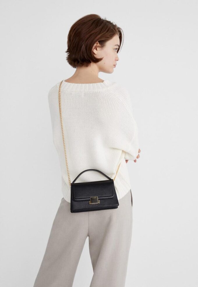 Sac à bandoulière à double poignée