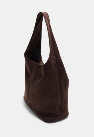 Sac à bandoulière en simili-suède