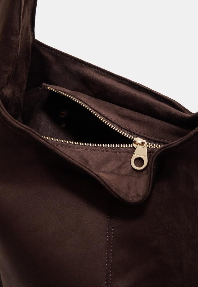 Sac à bandoulière en simili-suède