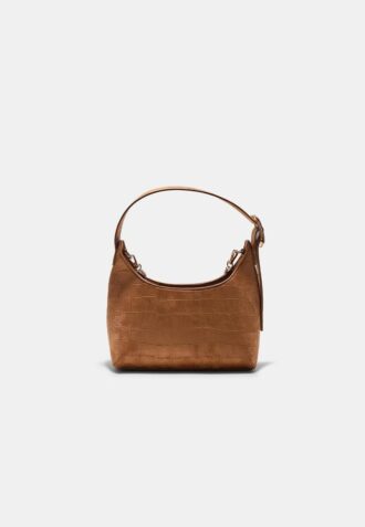 Sac à bandoulière en simili-suède avec détail de boucle