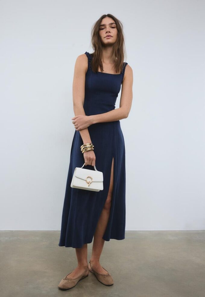 Sac à bandoulière à fermoir rond Sac à bandoulière à fermoir rond