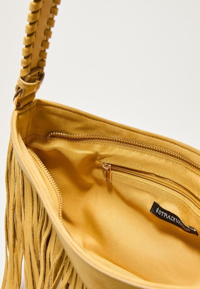 Sac à bandoulière à longues franges