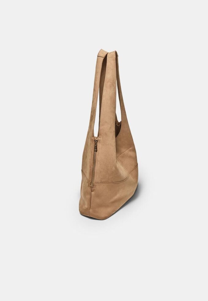 Sac à bandoulière Toucher doux avec fermetures éclair