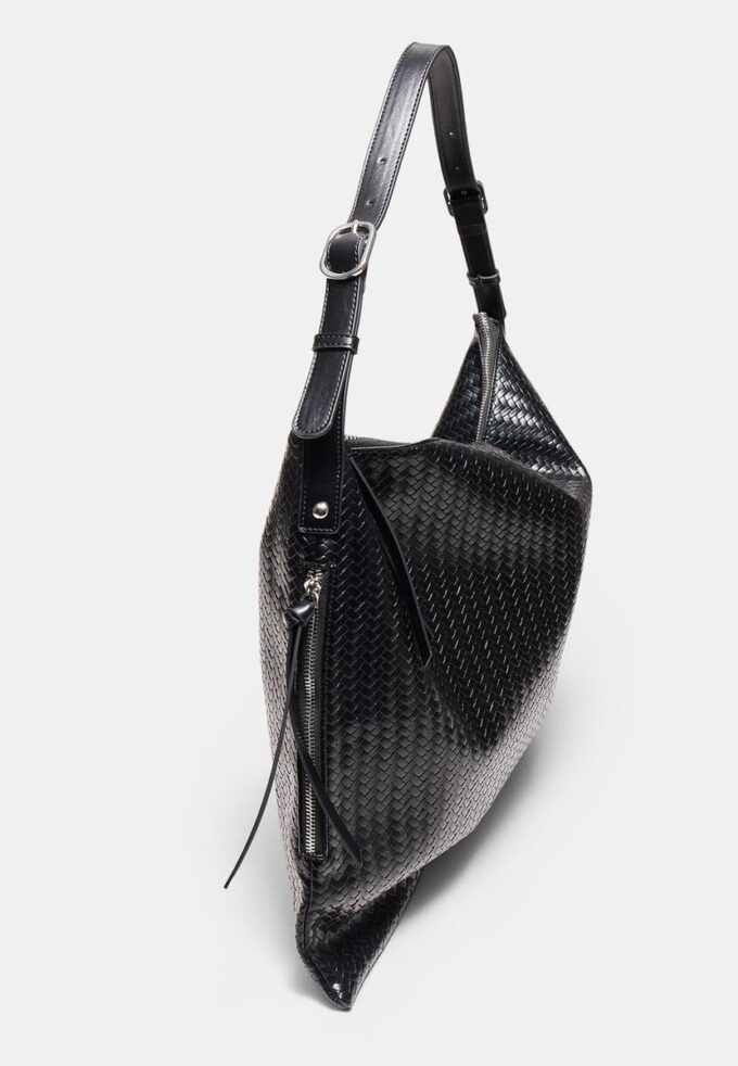 Sac à bandoulière Toucher doux avec fermetures éclair