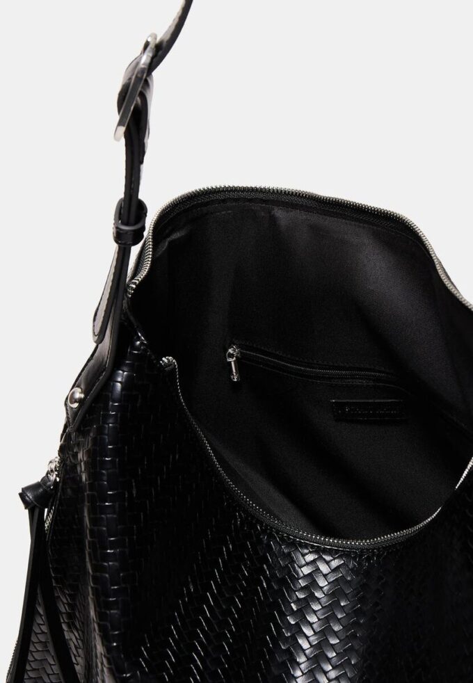 Sac à bandoulière Toucher doux avec fermetures éclair