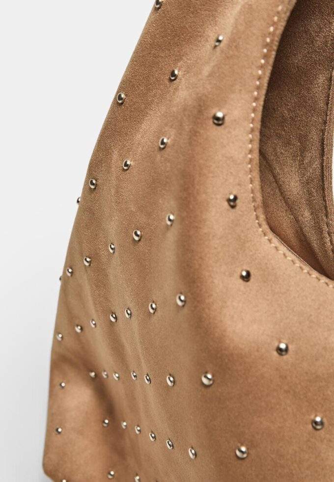 Sac à bandoulière Toucher doux avec strass