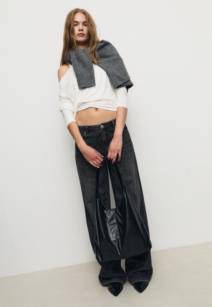 Sac à bandoulière zippé