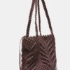 Sac cabas au crochet avec fil métallique Sac cabas au crochet avec fil métallique