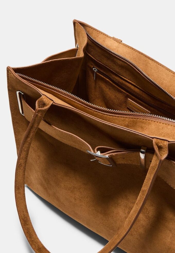 Sac cabas de ville avec détail boucle