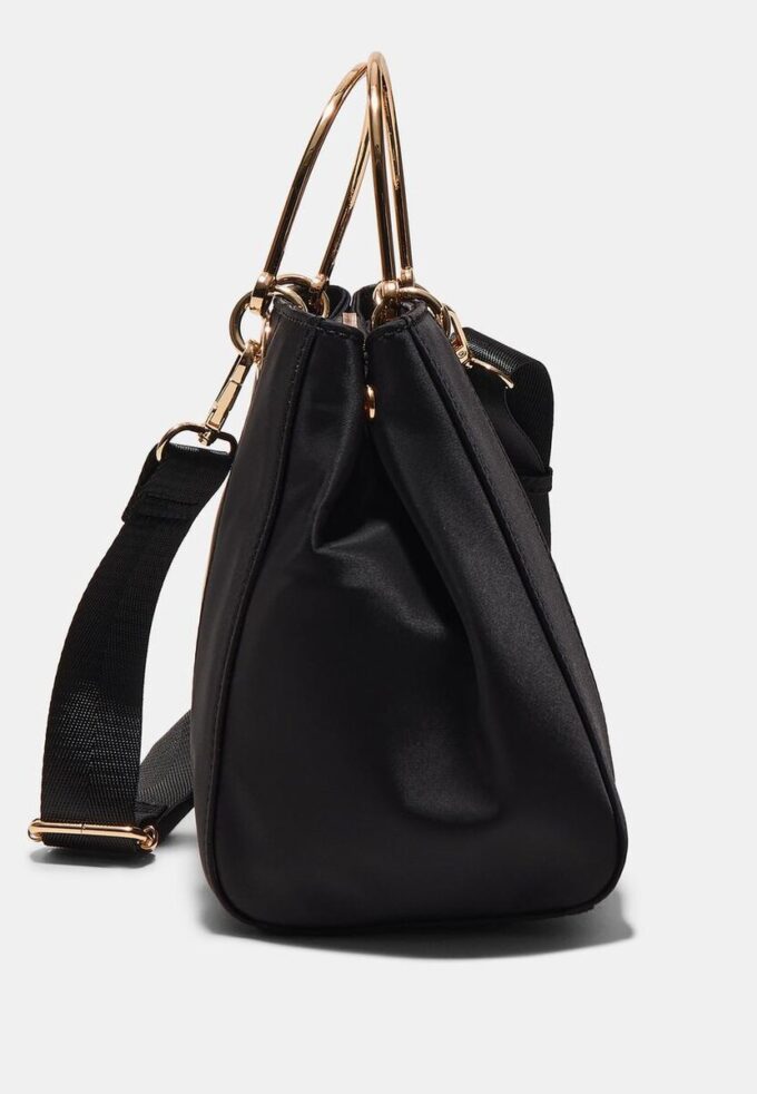 Sac cabas à poignées métalliques