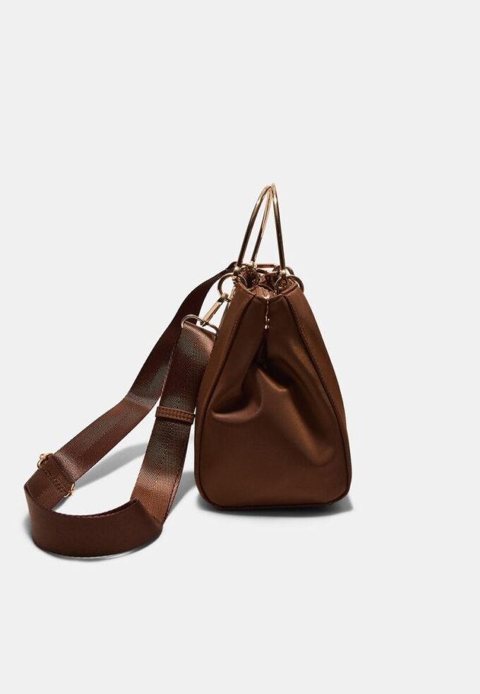 Sac cabas à poignées métalliques Sac cabas à poignées métalliques