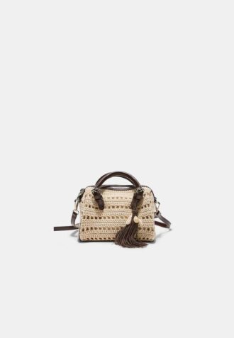 Sac cabas rond au crochet