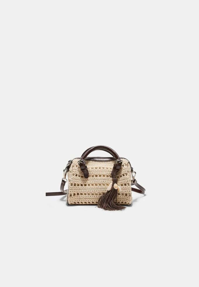 Sac cabas rond au crochet Sac cabas rond au crochet