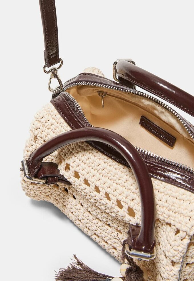 Sac cabas rond au crochet Sac cabas rond au crochet