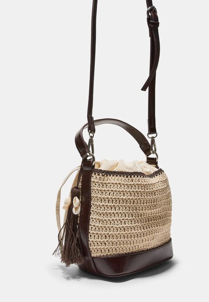 Sac seau combiné au crochet