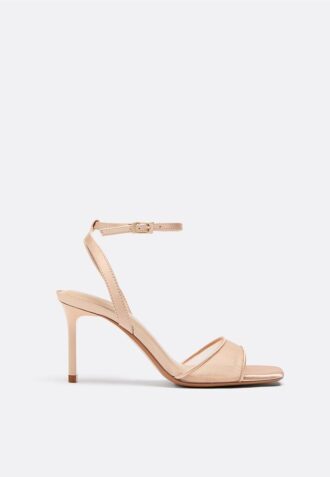 Sandales à talons aiguilles en maille