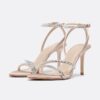 Sandales à talons hauts ornées de strass