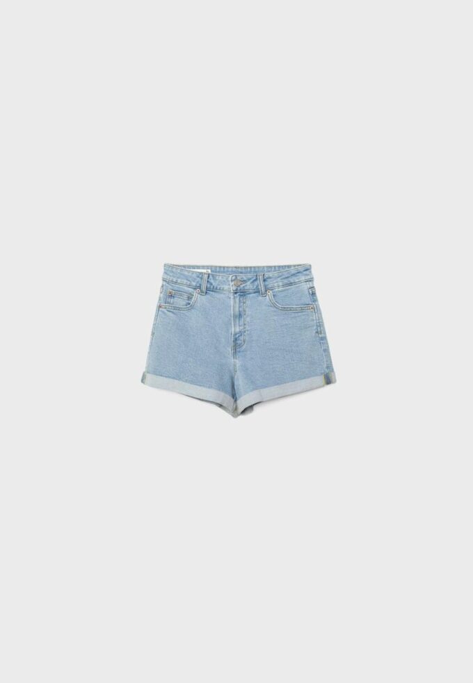Short slim D85 Mom Fit Shorts