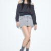 Skort en denim D62 Skort en denim D62