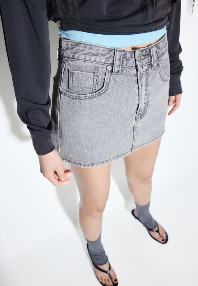 Skort en denim D62 Skort en denim D62