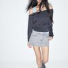 Skort en denim D62 Skort en denim D62