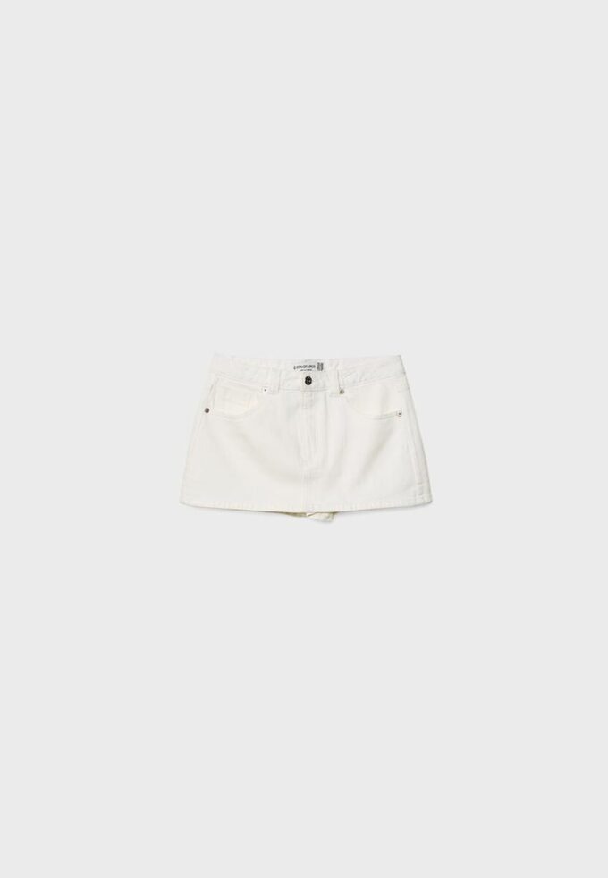 Skort en denim D62 Skort en denim D62