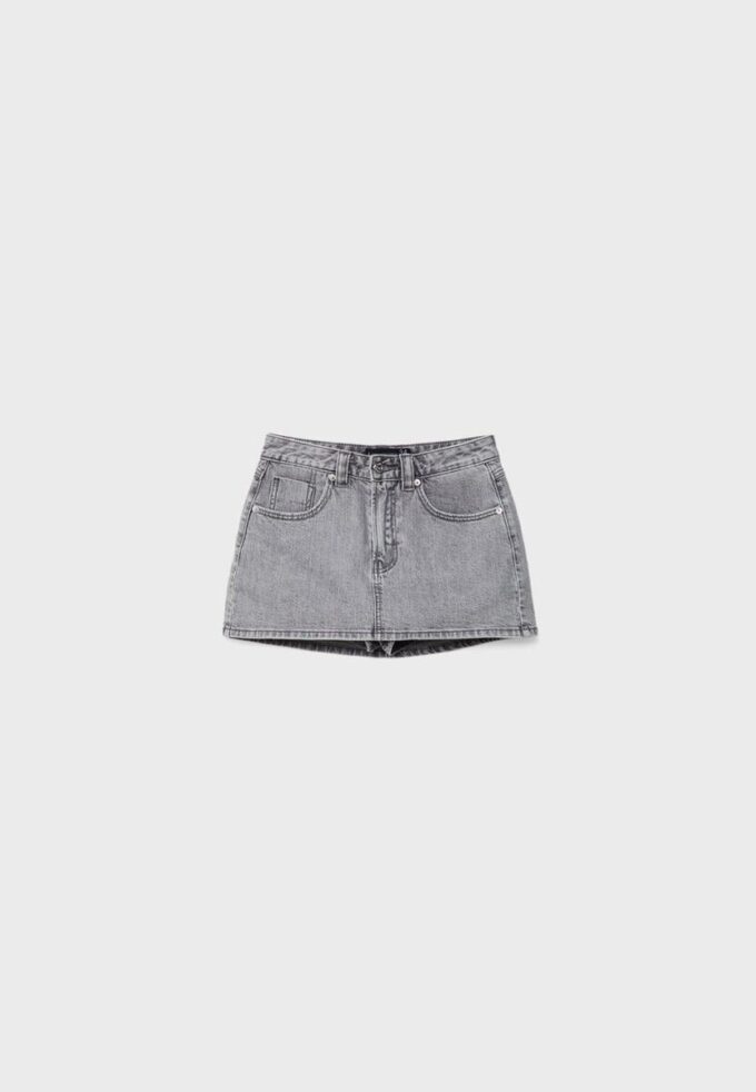 Skort en denim D62 Skort en denim D62