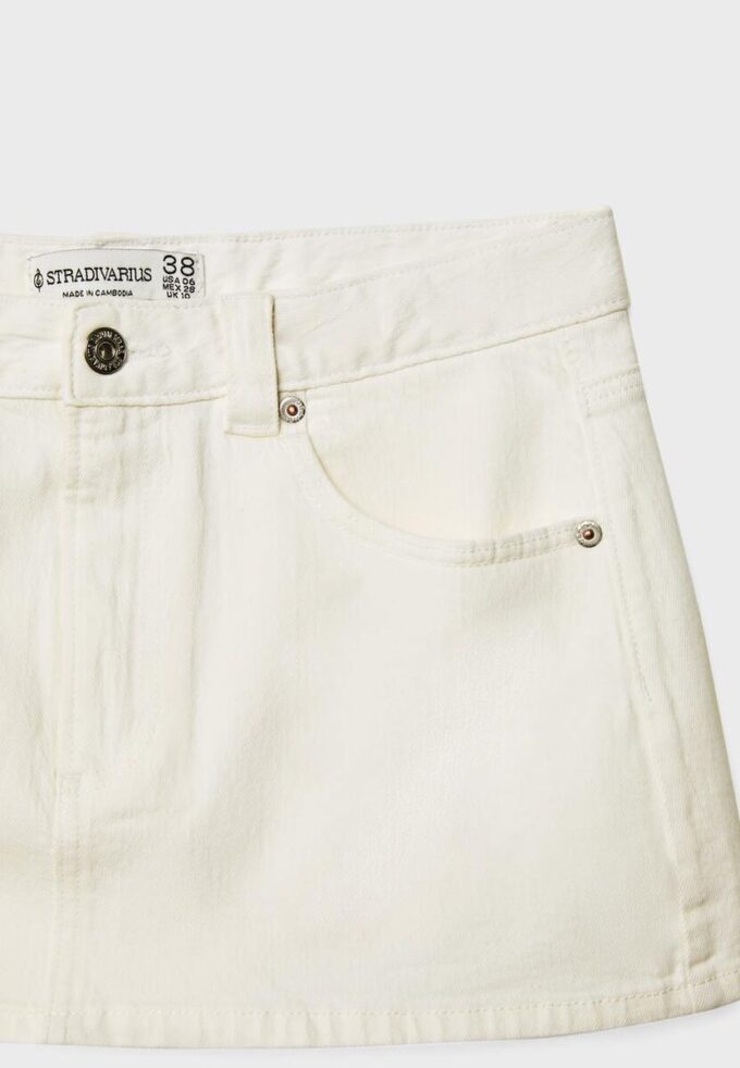 Skort en denim D62 Skort en denim D62