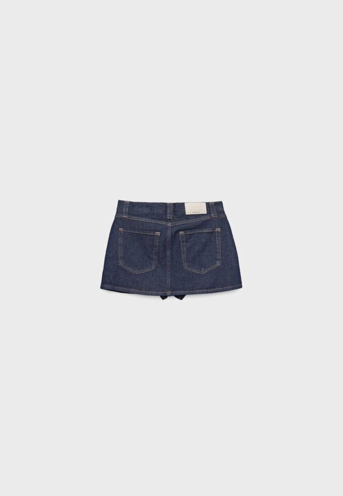 Skort en denim D62 Skort en denim D62