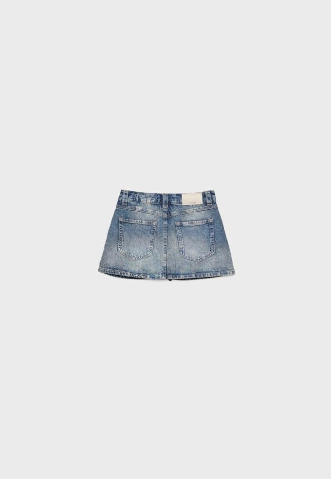 Skort en denim D62 Skort en denim D62
