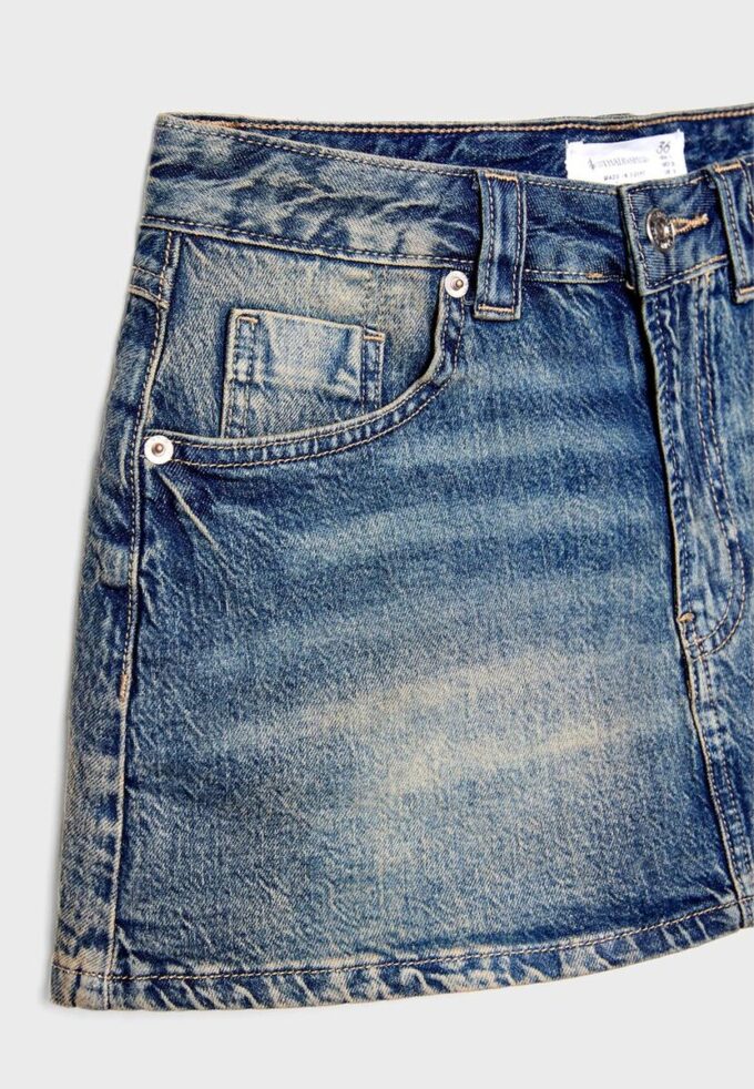 Skort en denim D62 Skort en denim D62