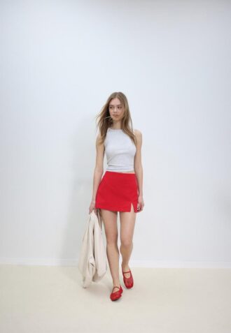 Skort à fente latérale Skort à fente latérale