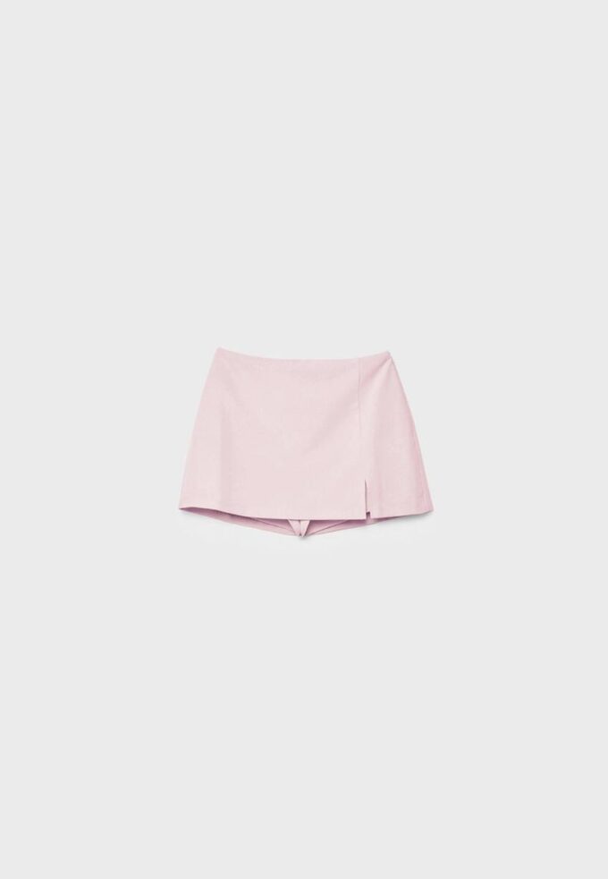 Skort à fente latérale